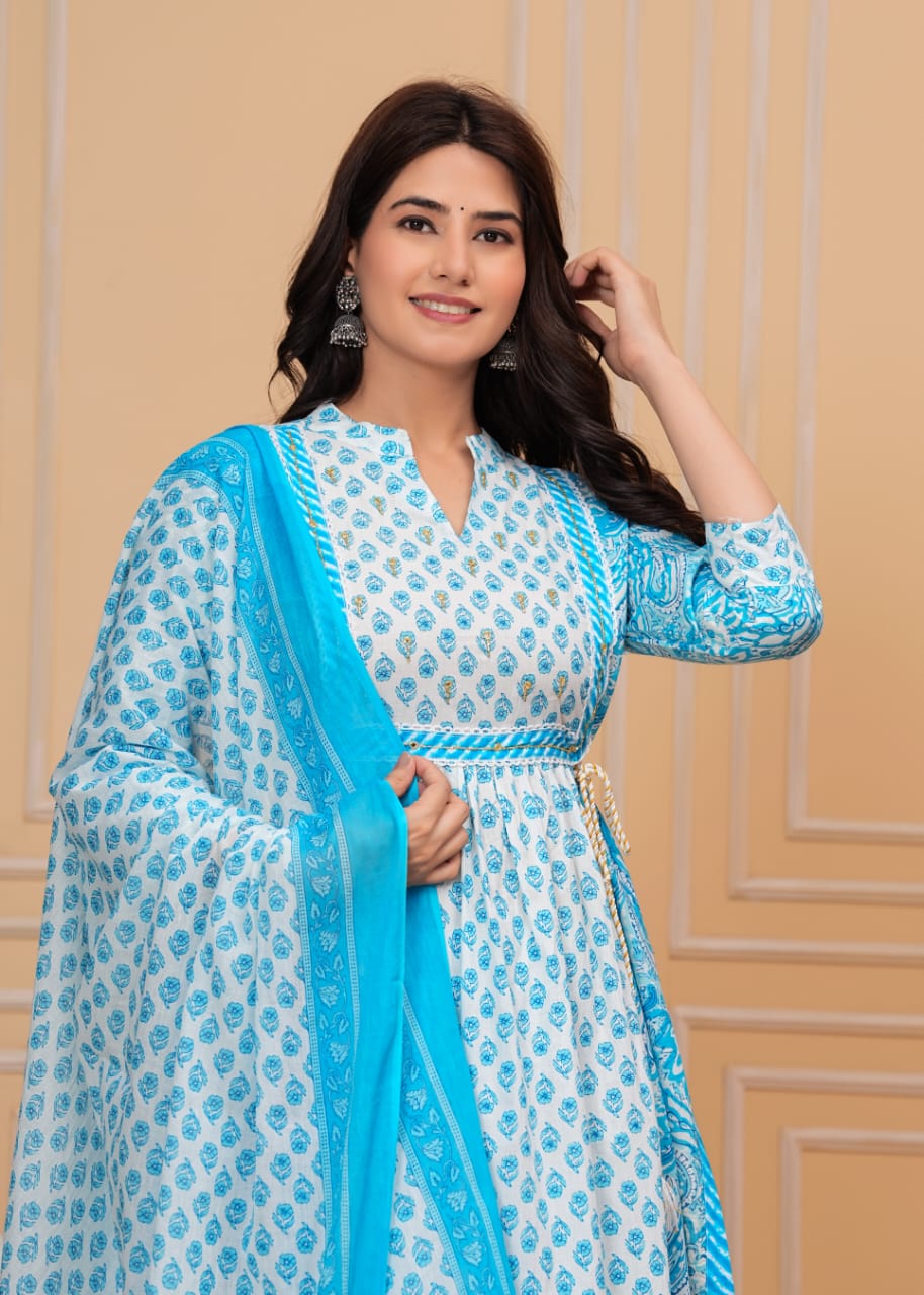 Cotton Kurti suit (3PCS)