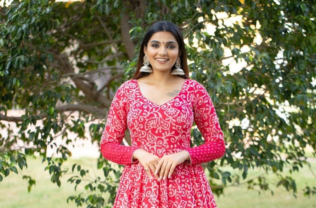 Georgette Long Gown