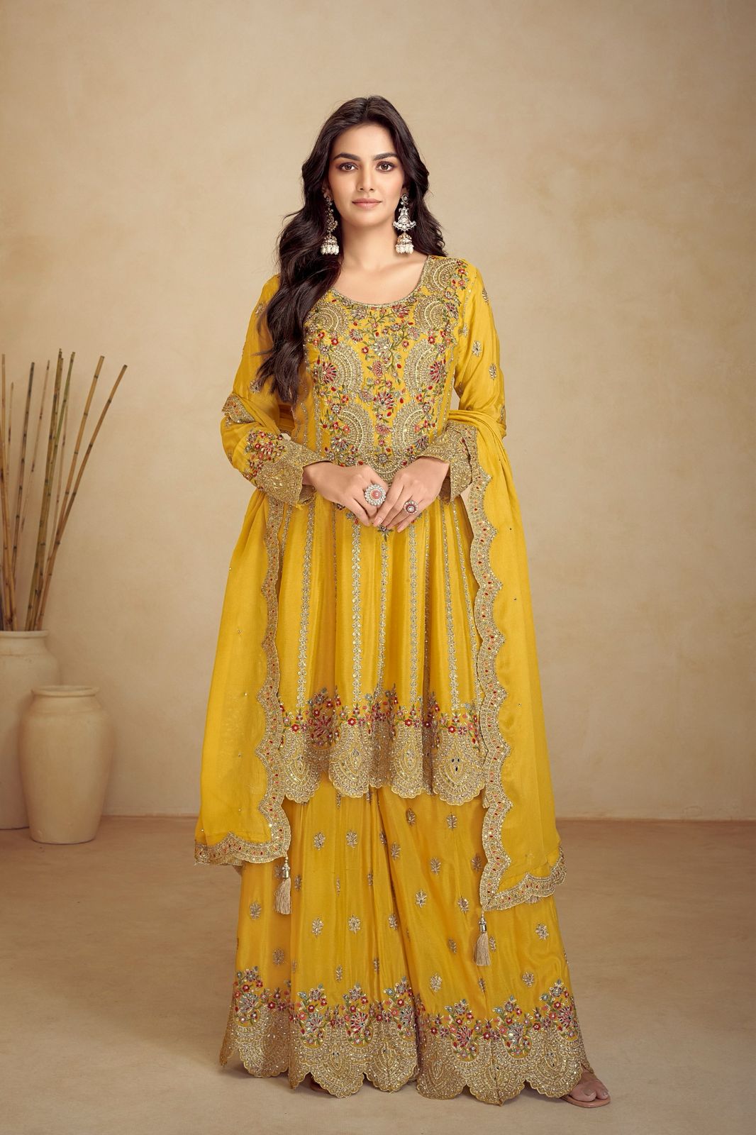 Beautiful short Anarkali suit