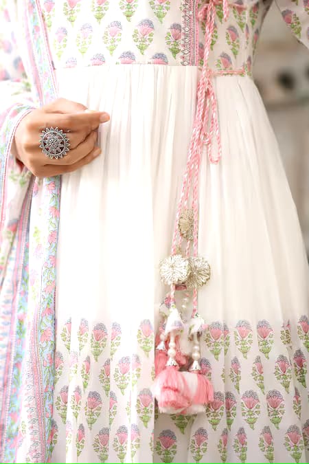 Mulmul Cotton Kurti set (3pcs)