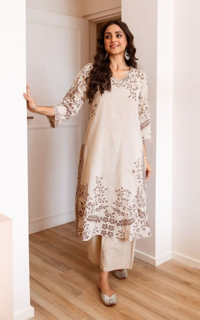 Cotton Slub suit