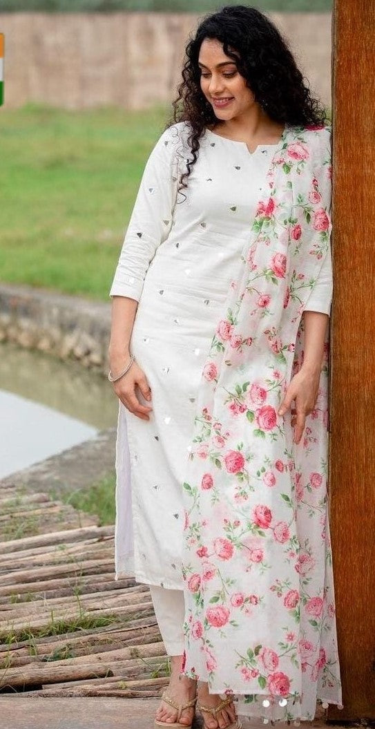 Rayon Kurti suit