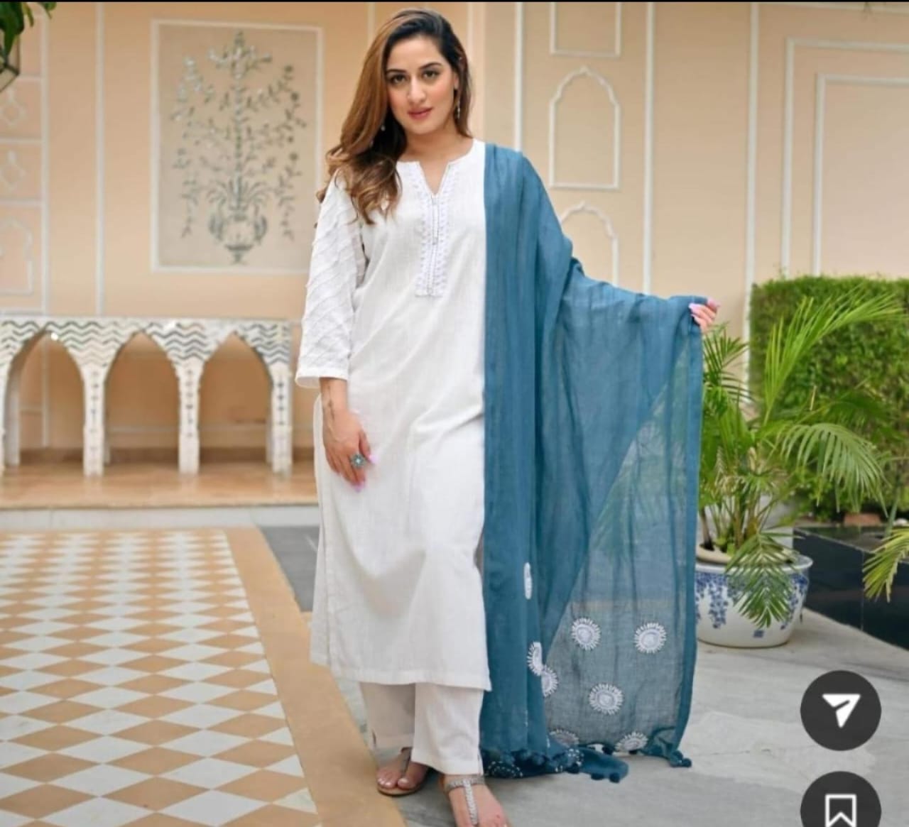 handloom khadi cotton suit