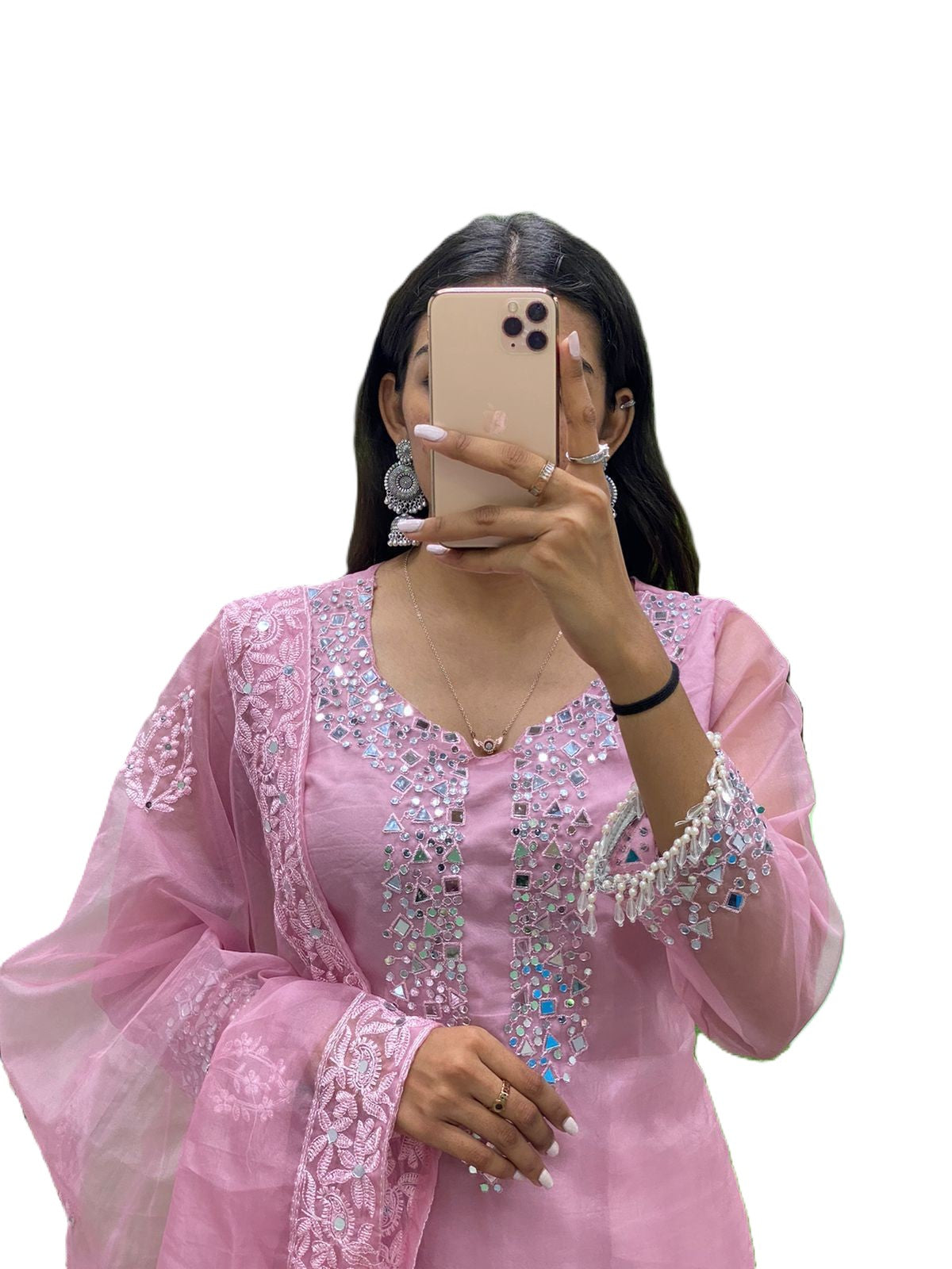 HEAVY THREAD EMBROIDERY WORK SUIT