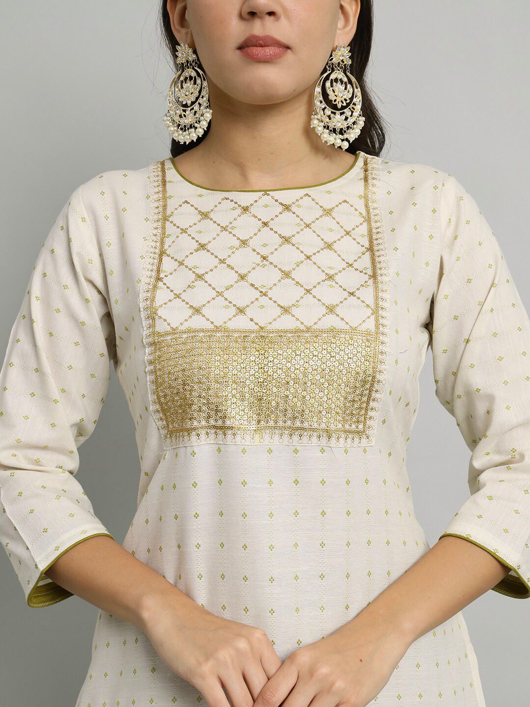 Kurti Pant With Dupatta (3 Pcs)