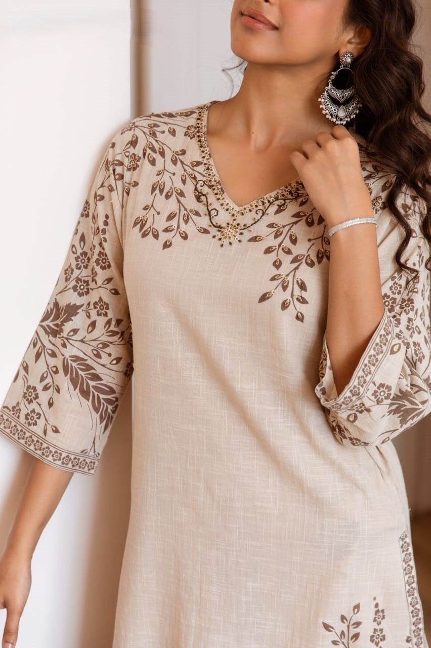 Cotton Slub suit