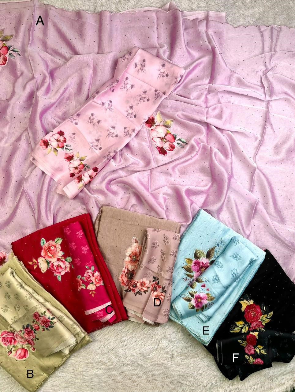 SATIN SILK SAREE