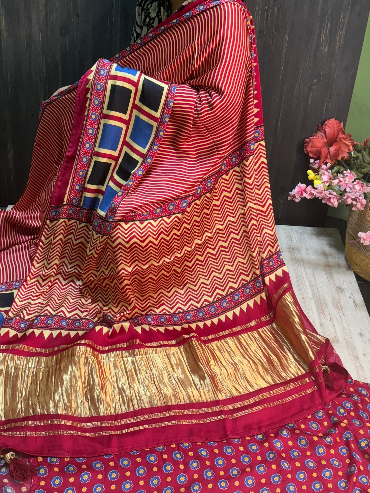 Modal Silk Saree
