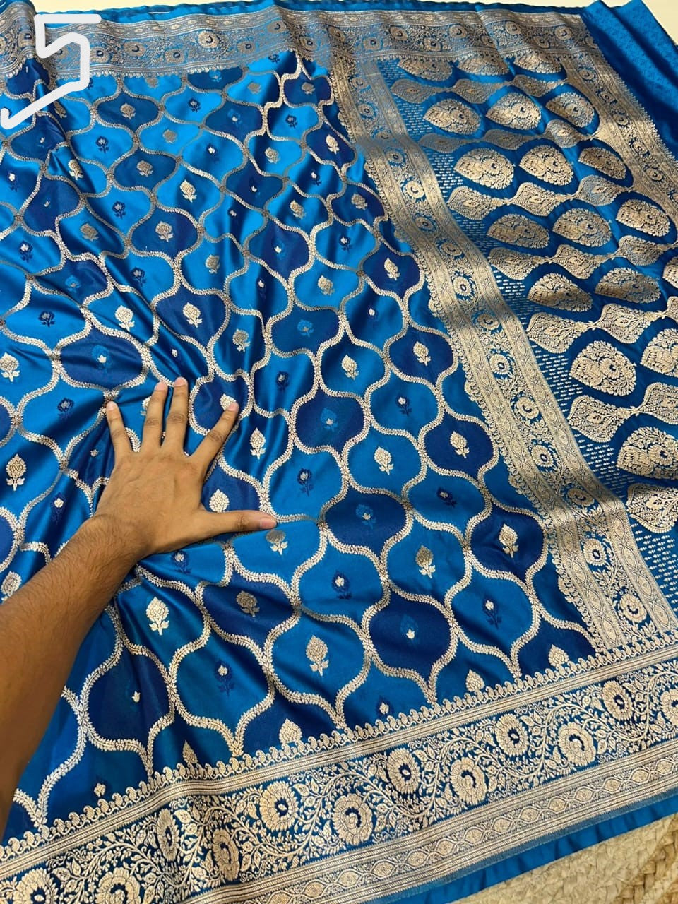 Banarasi Masru katan Pure silk rangkat saree