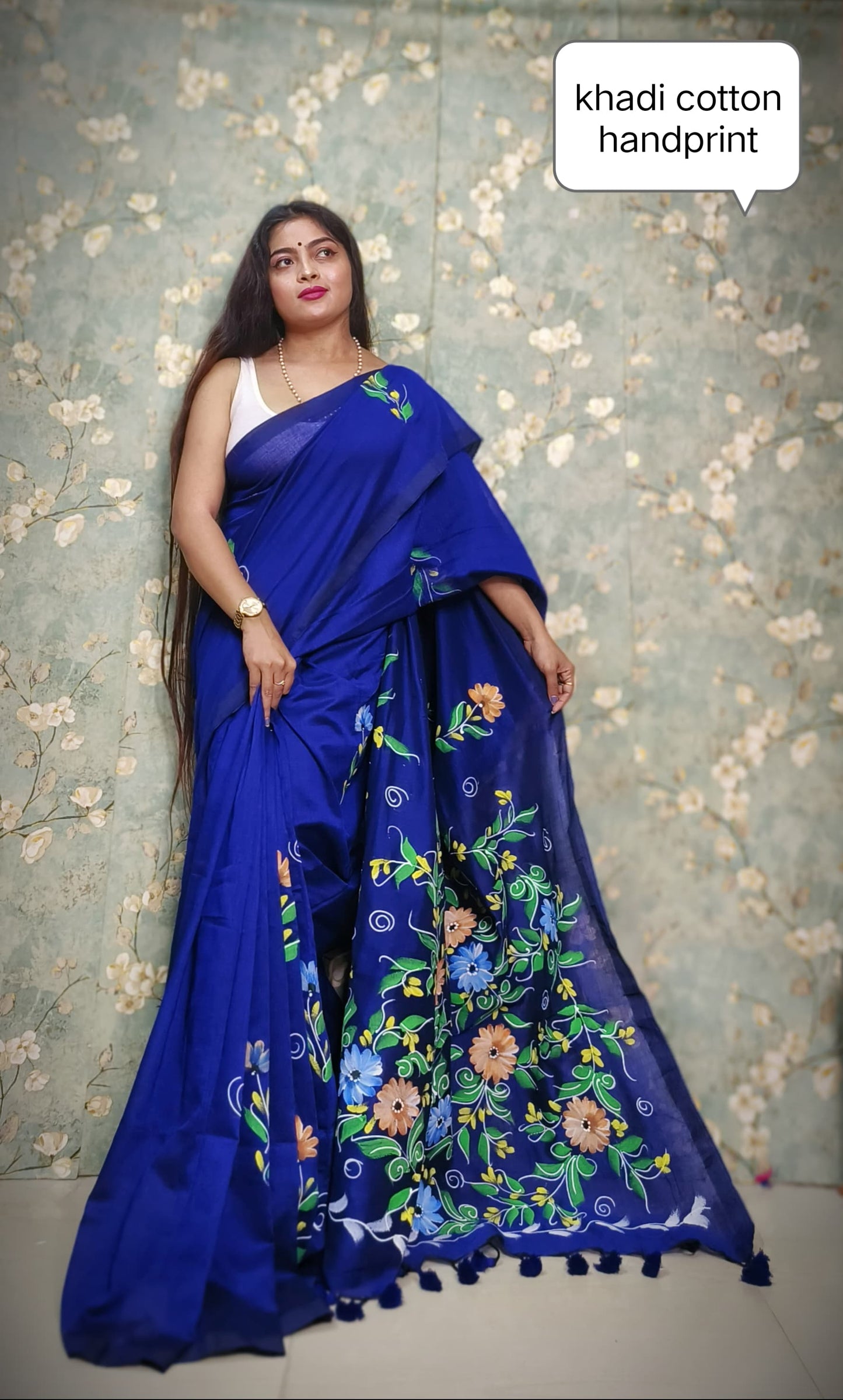 khadi cotton Saree