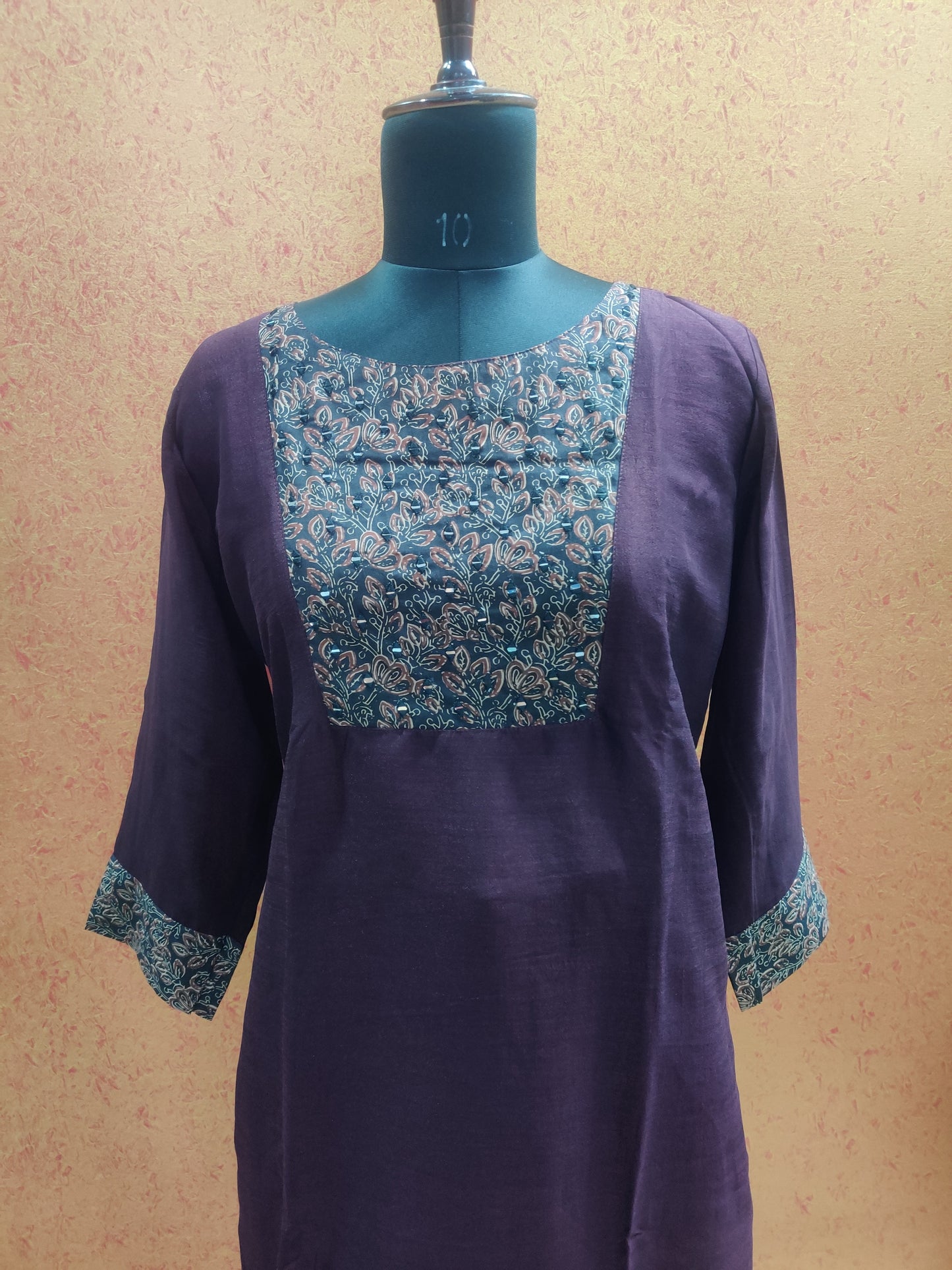 VICHITRA SILK Kurta suit (2PCS)