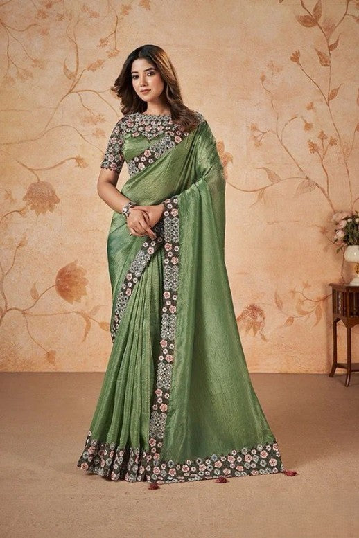 BANARASI CRUSH SAREE