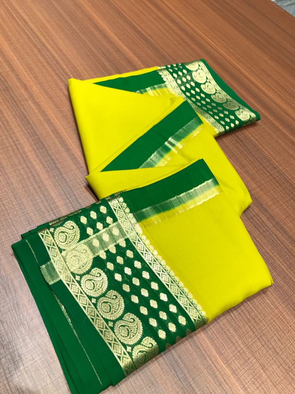 Banarasi Handloom semi katan silk saree