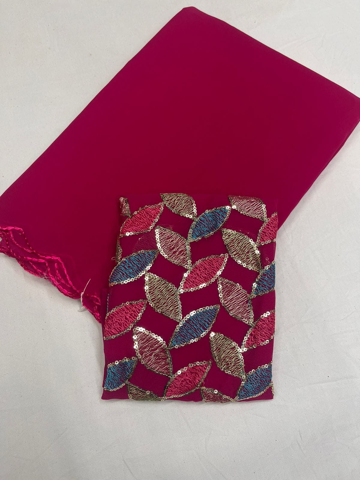Designer Georgette saree