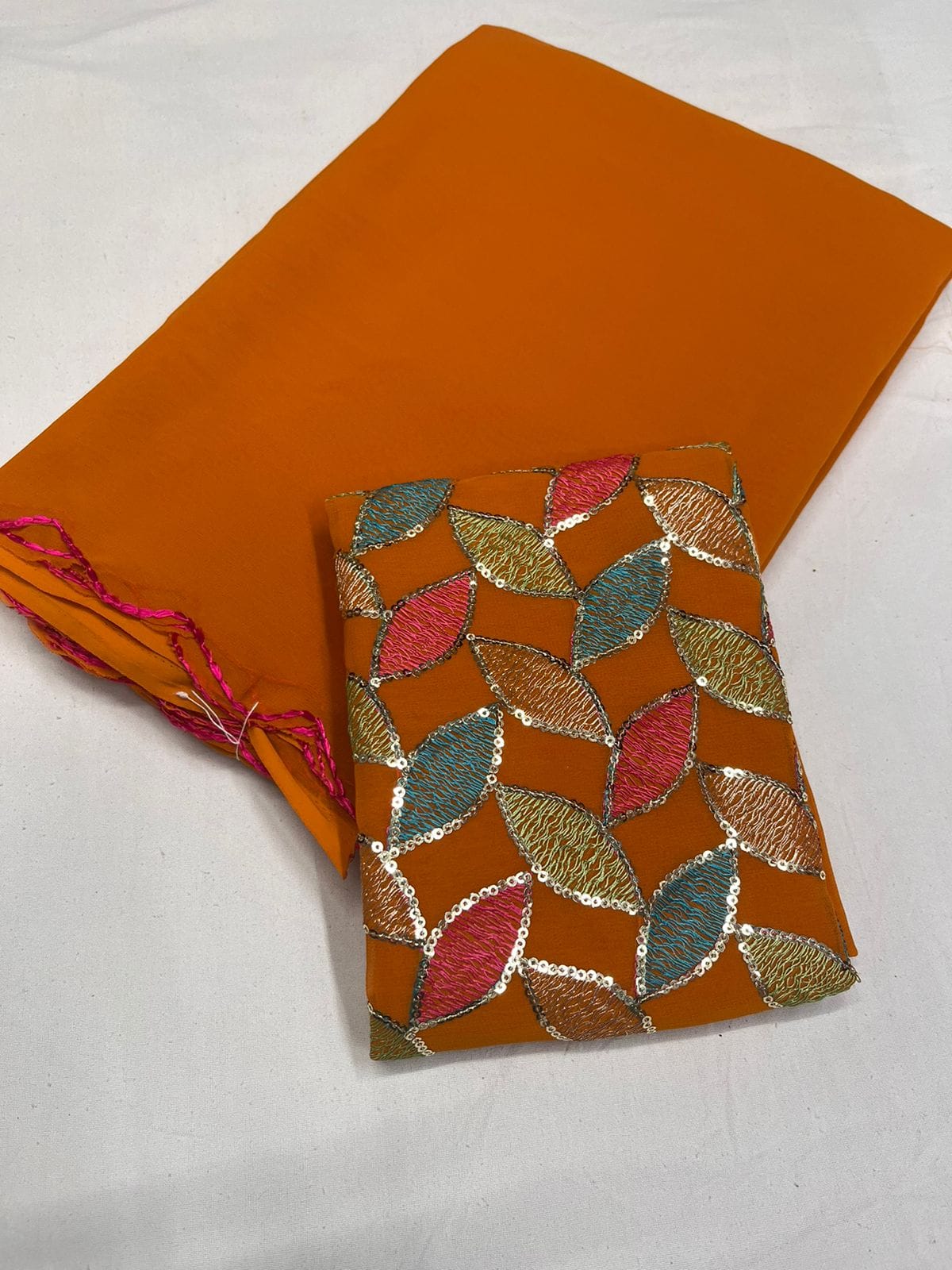 Designer Georgette saree
