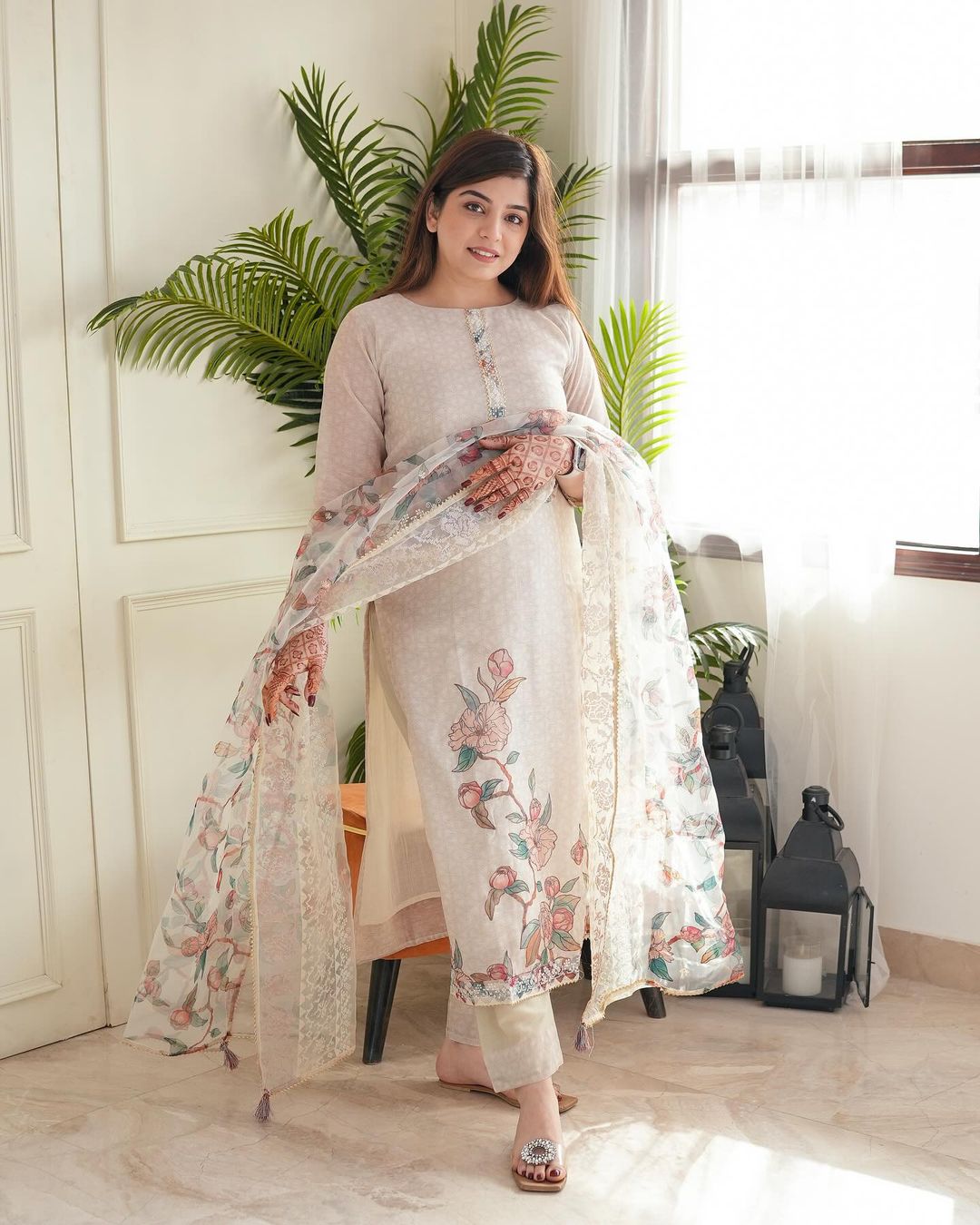 Designer Kurti set (3pcs)