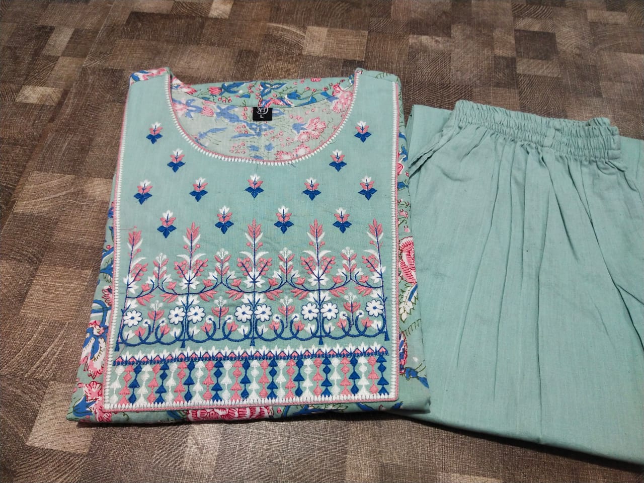 Cotton Kurti Suit (2pcs)