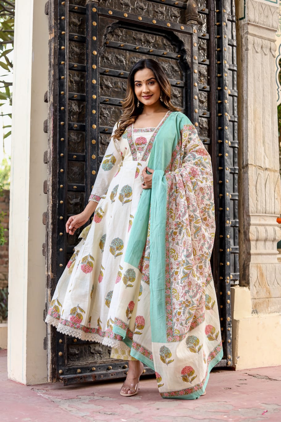 Beautiful cotton Kurti Suit