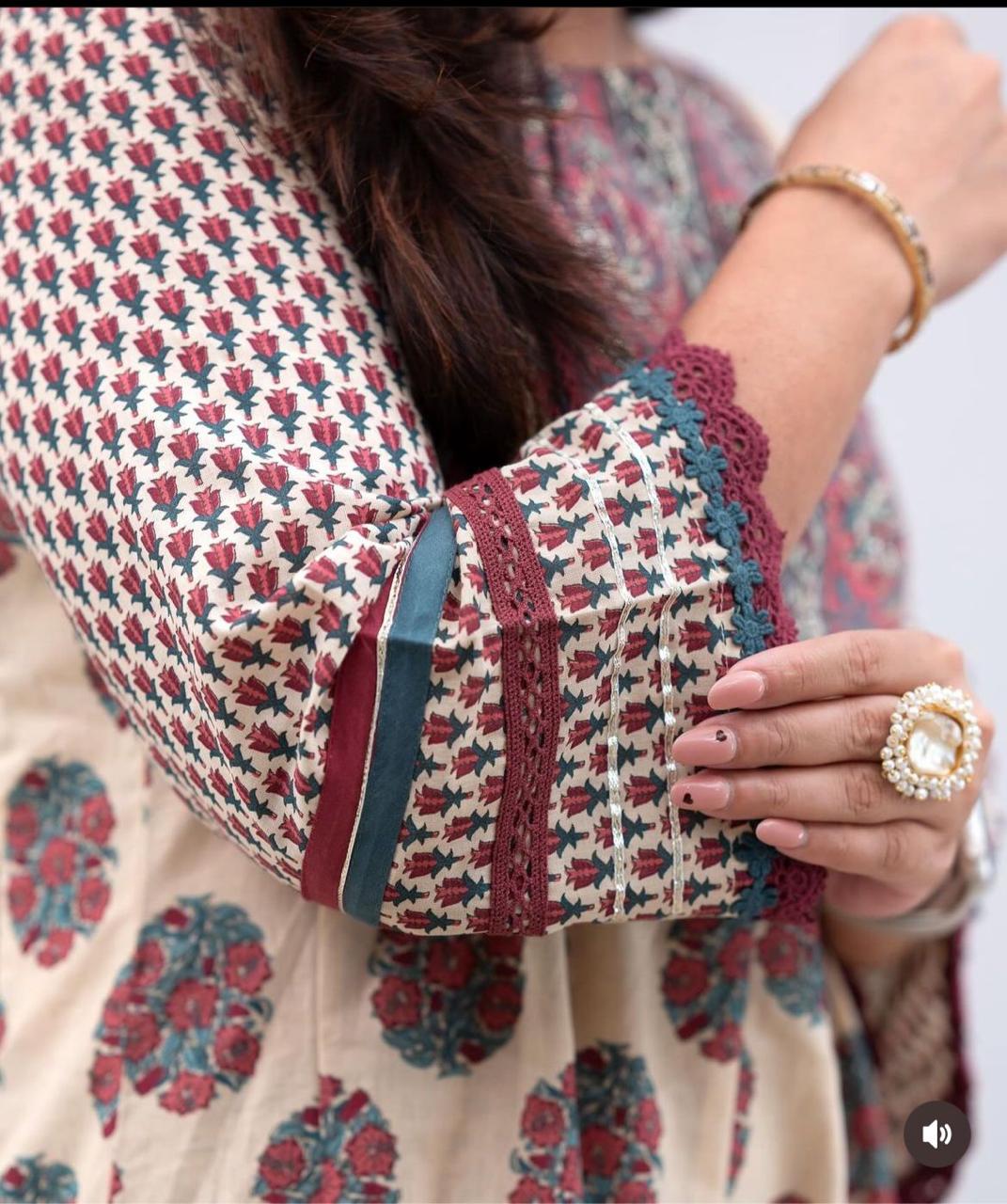 Anarkali kurta set