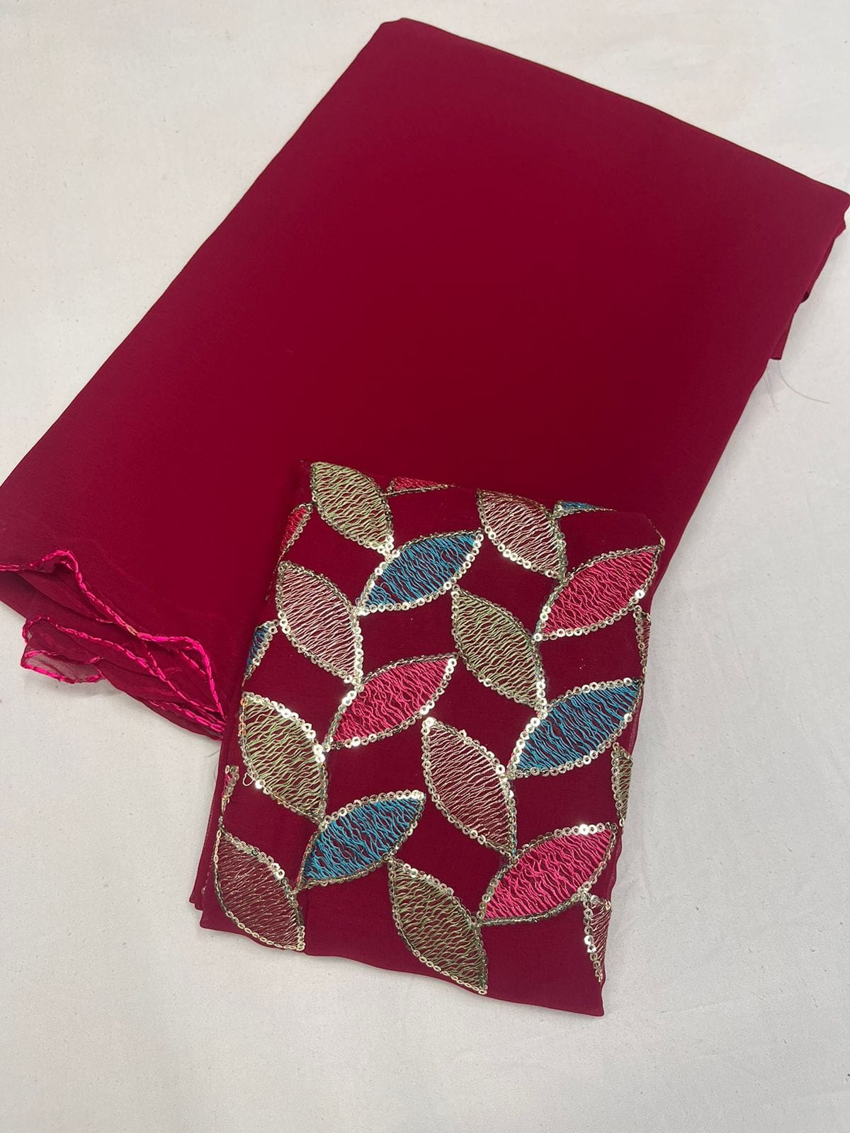 Designer Georgette saree