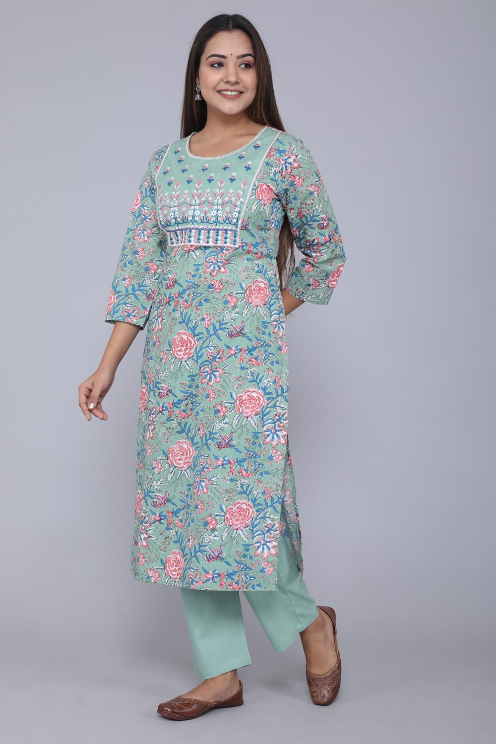 Cotton Kurti Suit (2pcs)