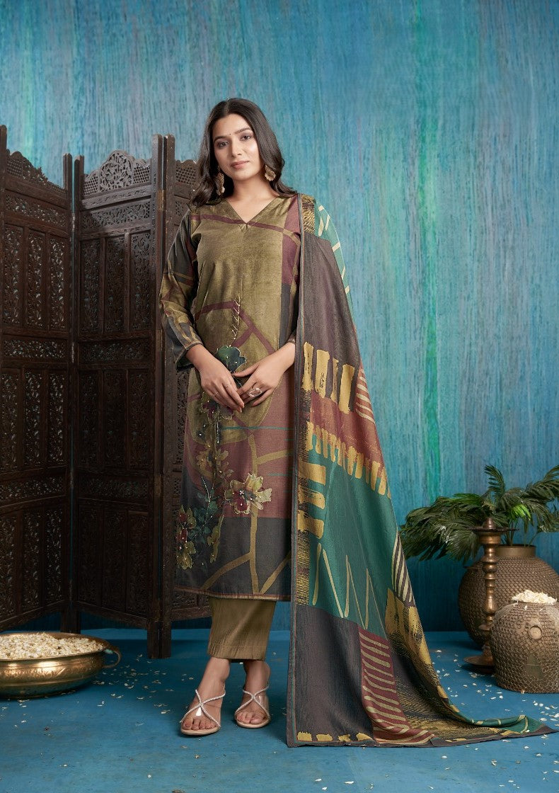 Beautiful Viscose Silk suit