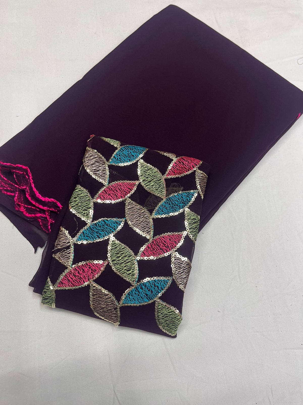 Designer Georgette saree