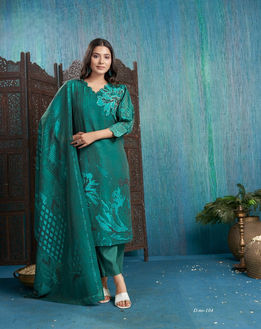Beautiful Viscose Silk suit