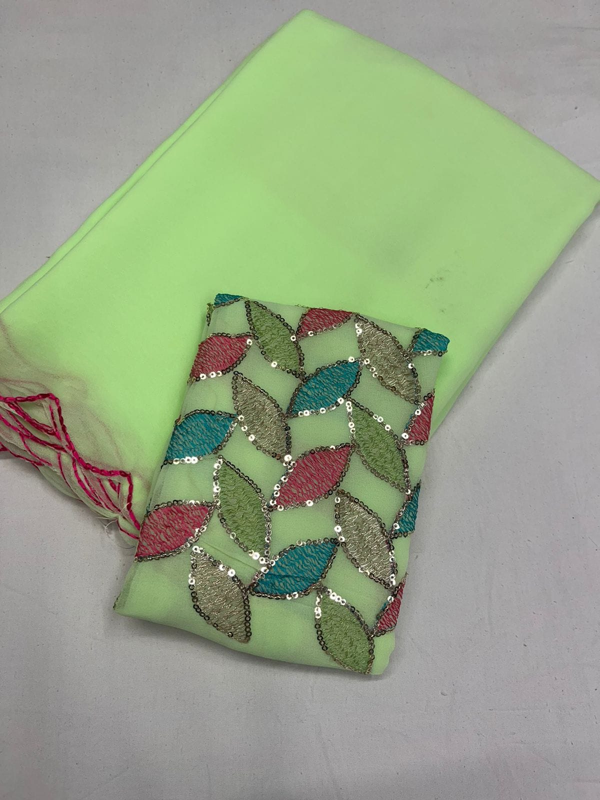 Designer Georgette saree