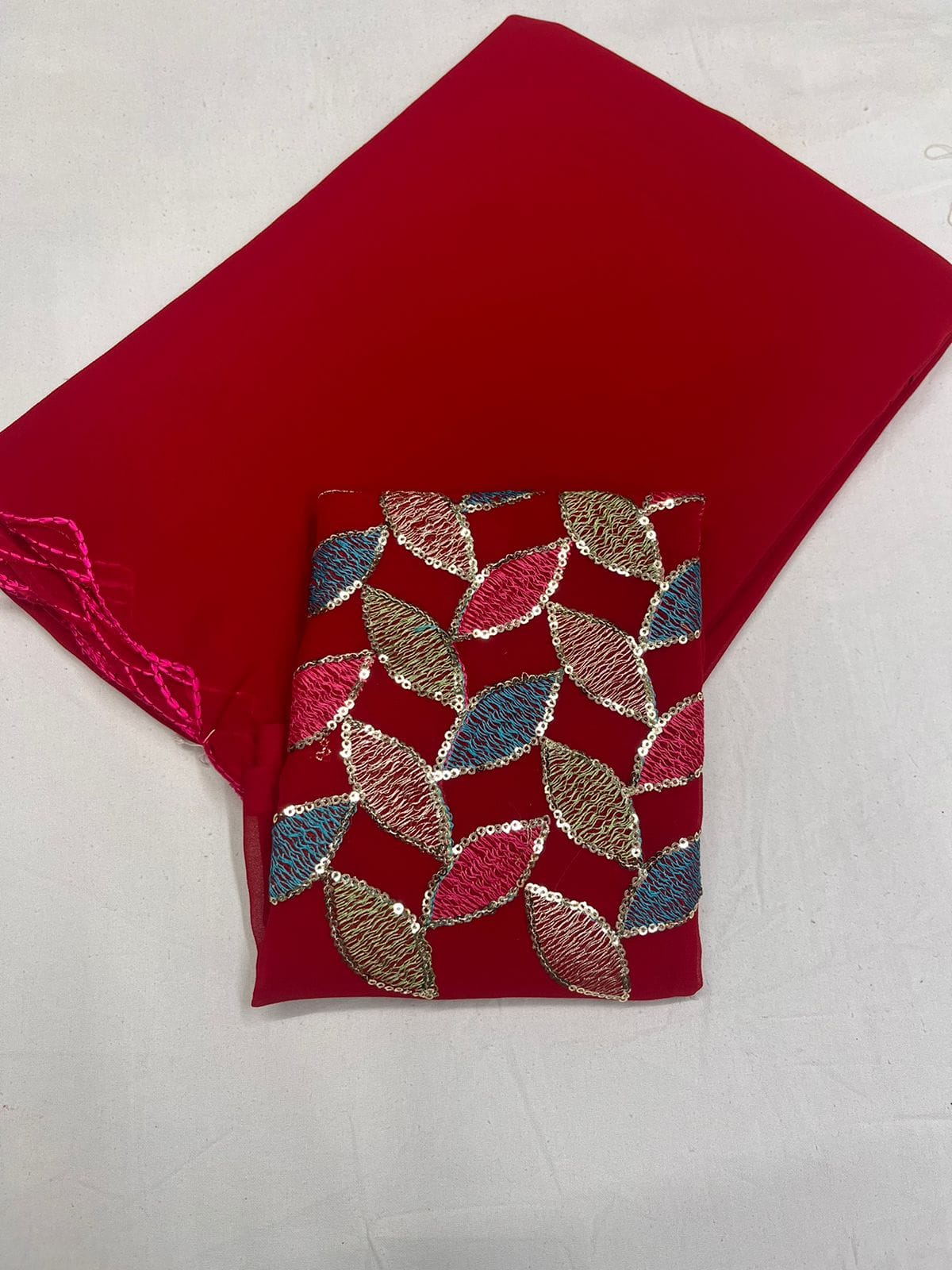 Designer Georgette saree