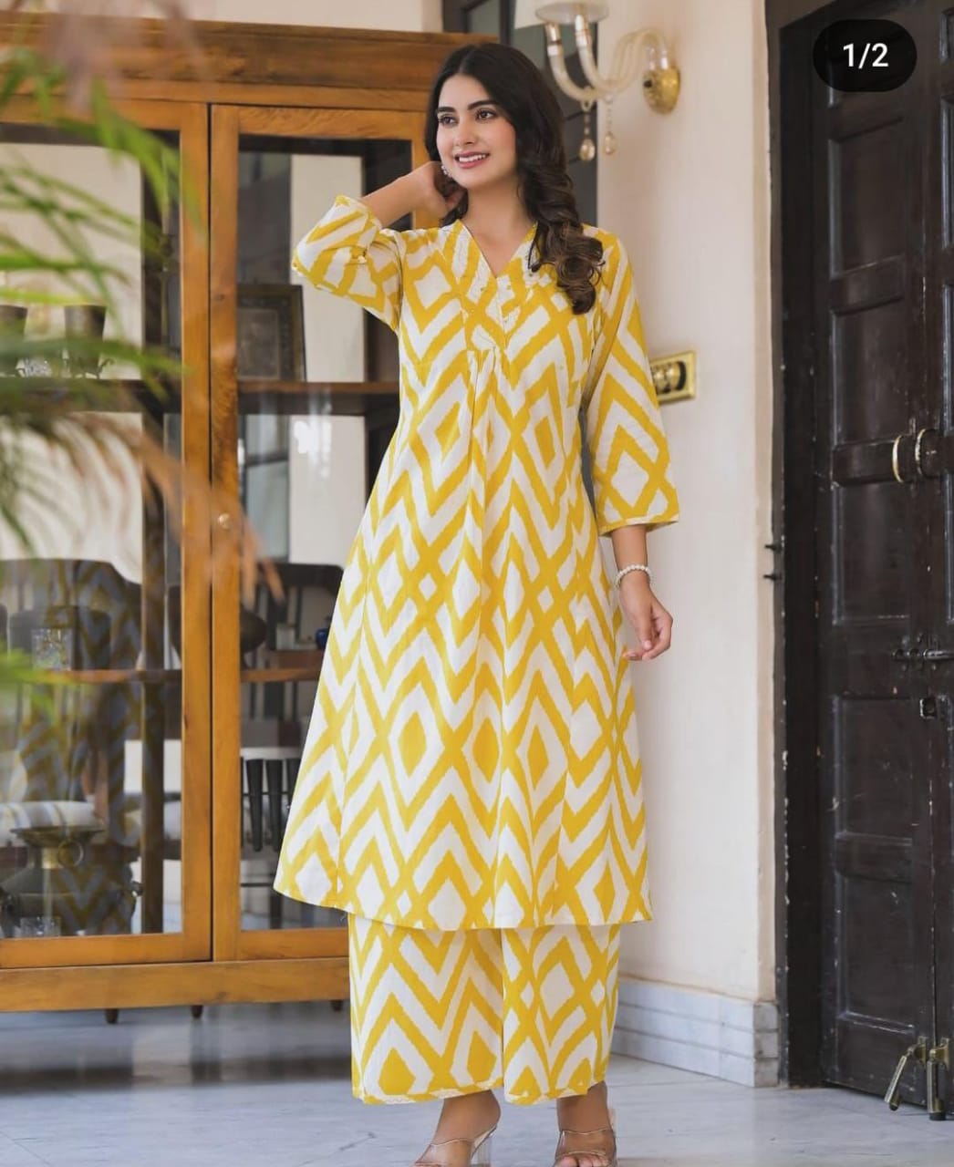 Jaipur Lehariya Cord -set