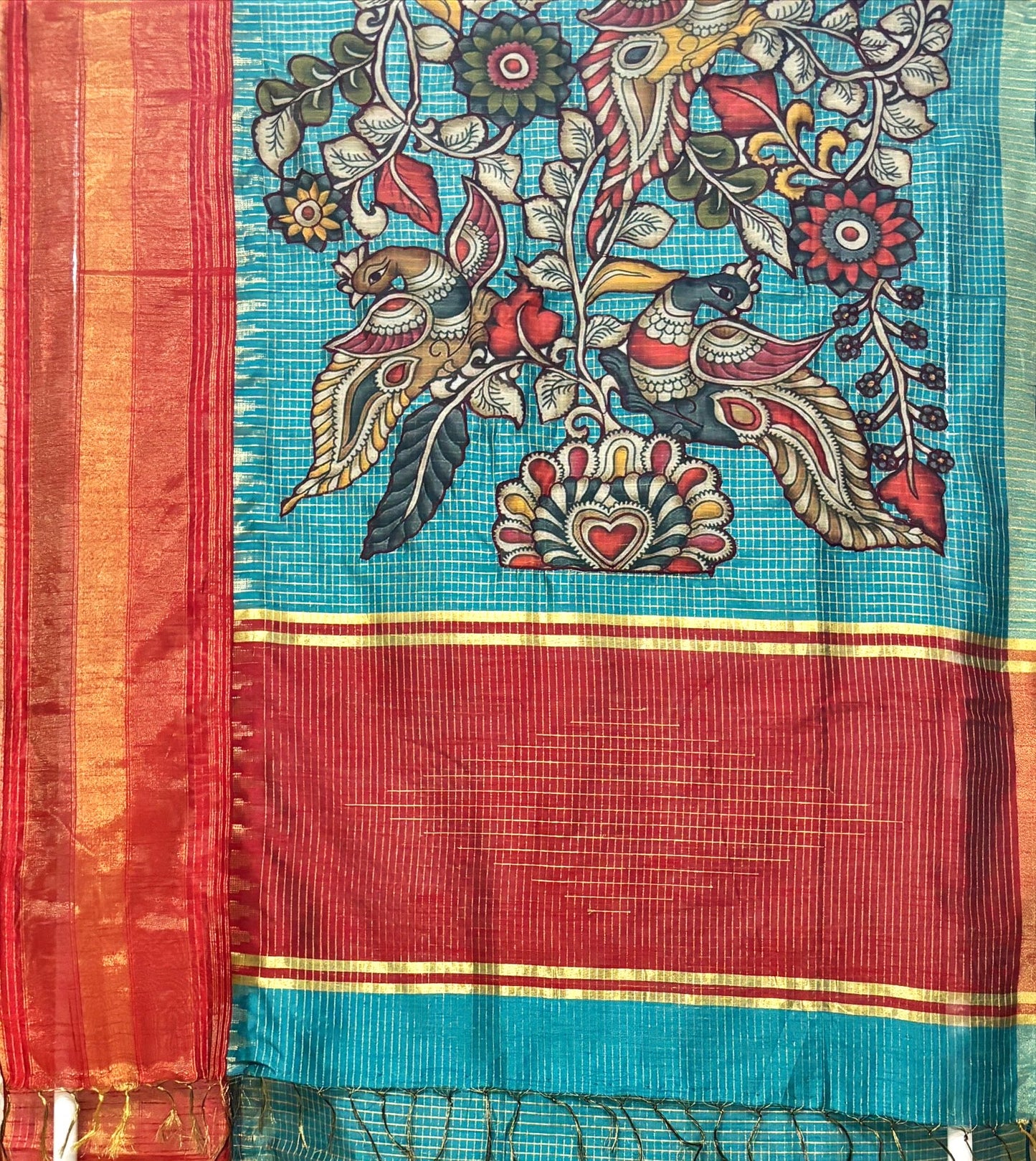 Dupion Saree
