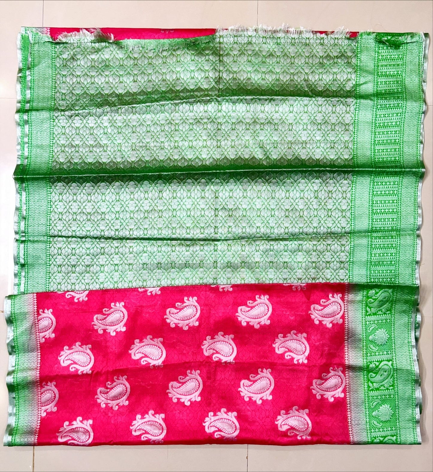 Tussar Banarasi saree