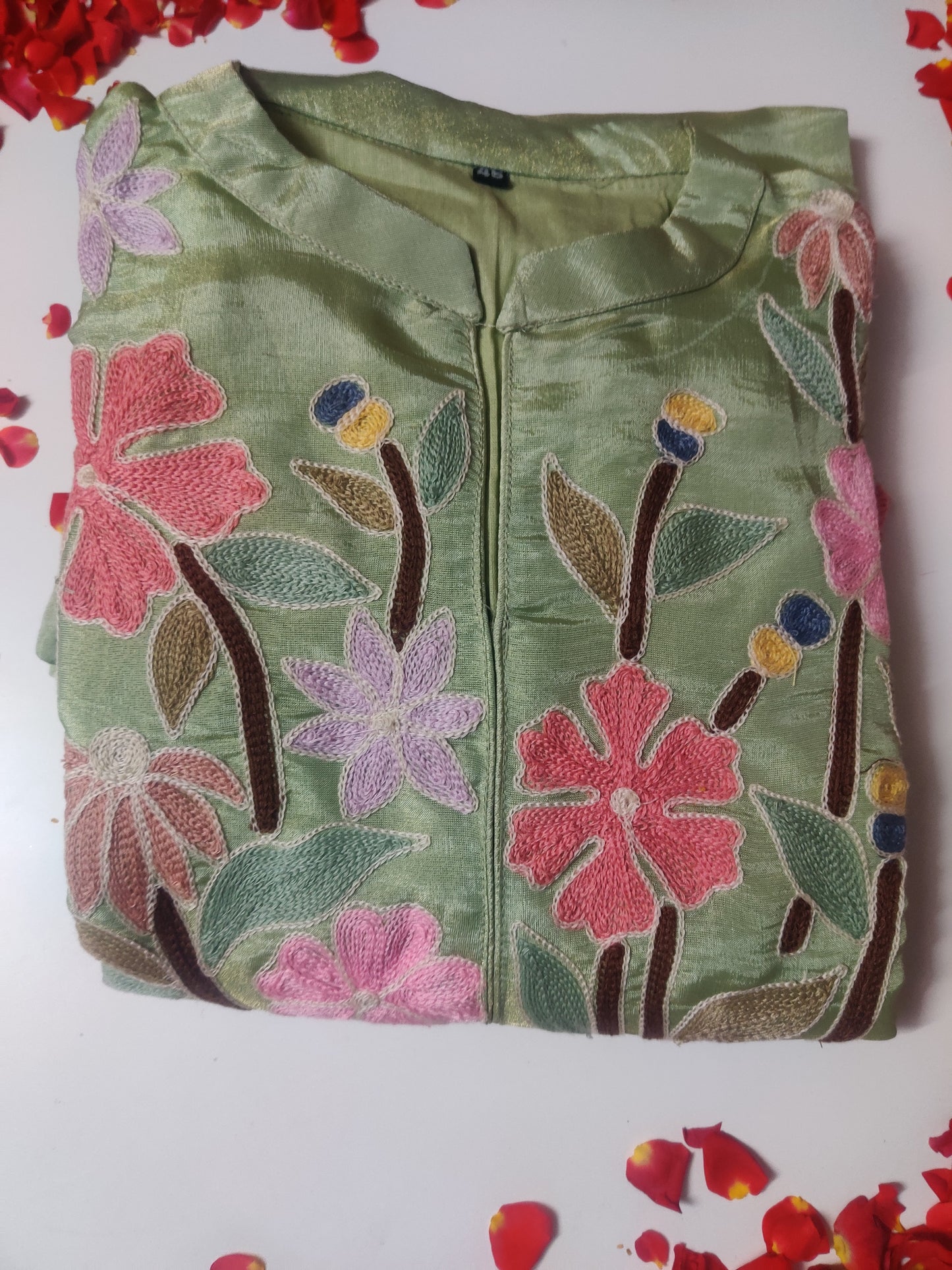 Tissue silk suit (3pcs)