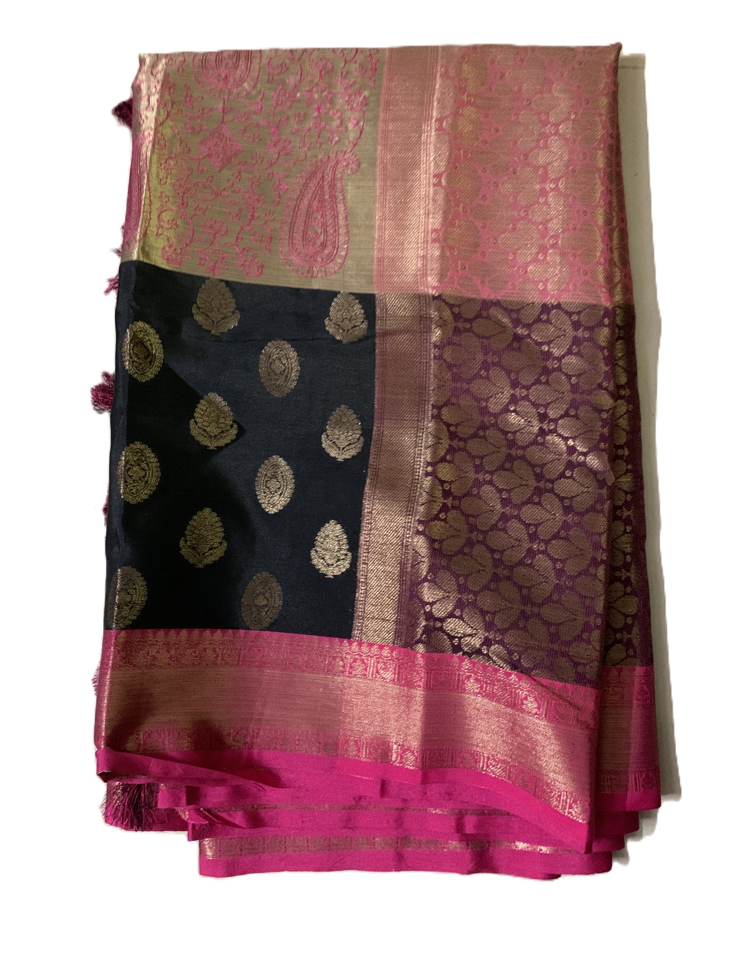 Kanjivaram inspired pattu saree