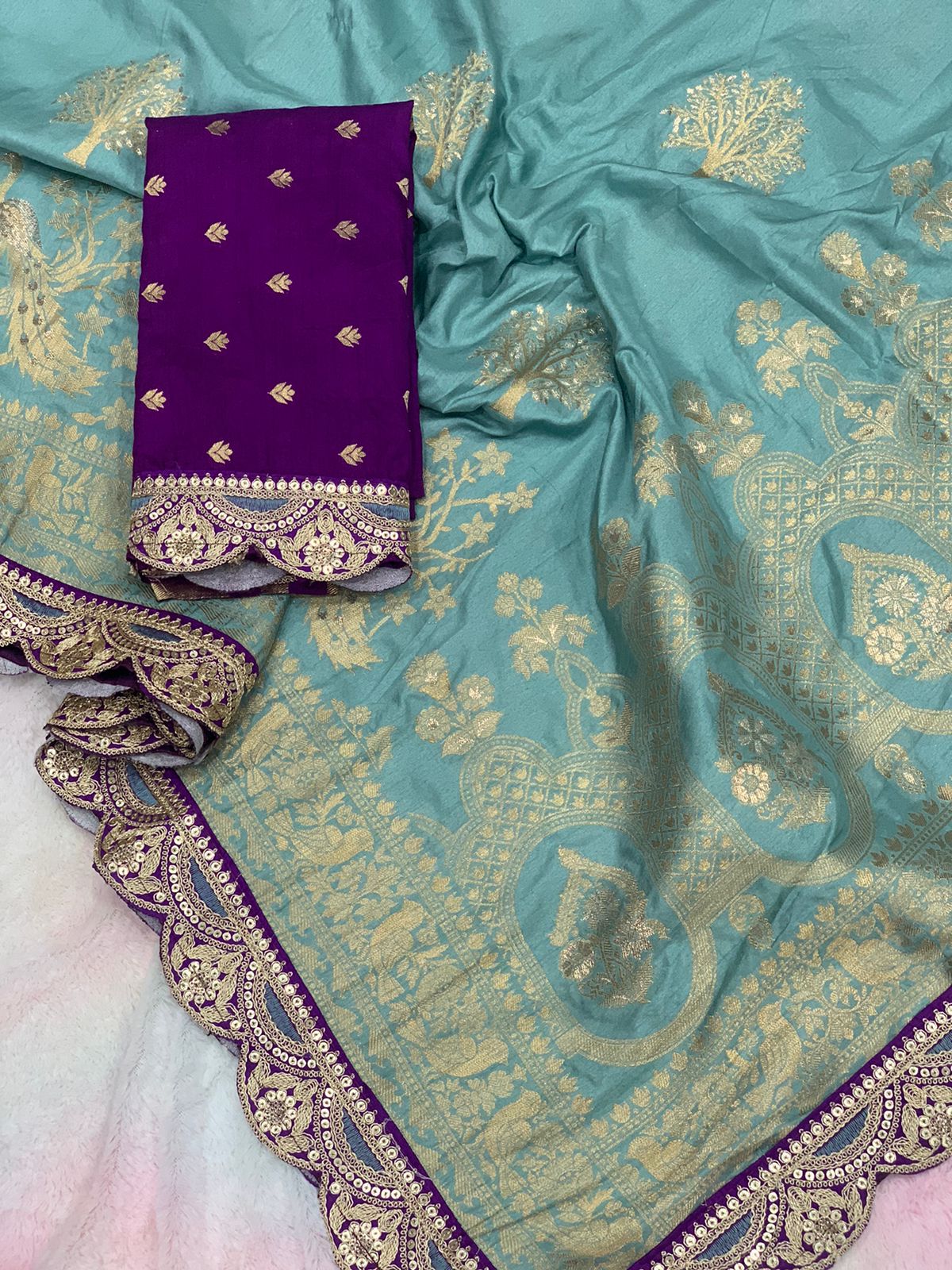 Pure Banarasi Pattu Saree