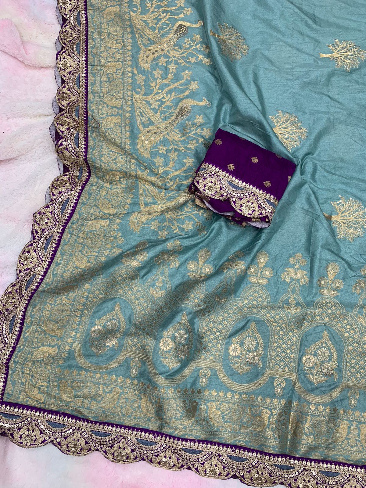 Pure Banarasi Pattu Saree